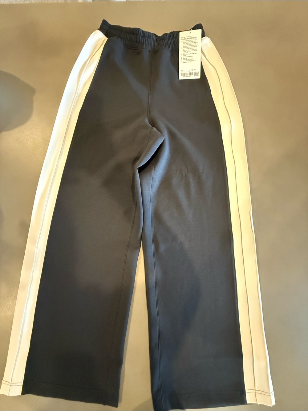Lululemon Double-Knit HR Pant Color Block Pants Size XS NWT